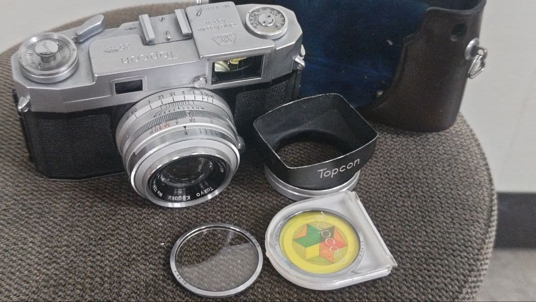トプコン35-S 実写済み実用品　純正アクセサリー多数 フィルムカメラファンなら誰もが「見つけたら即買い」する名機