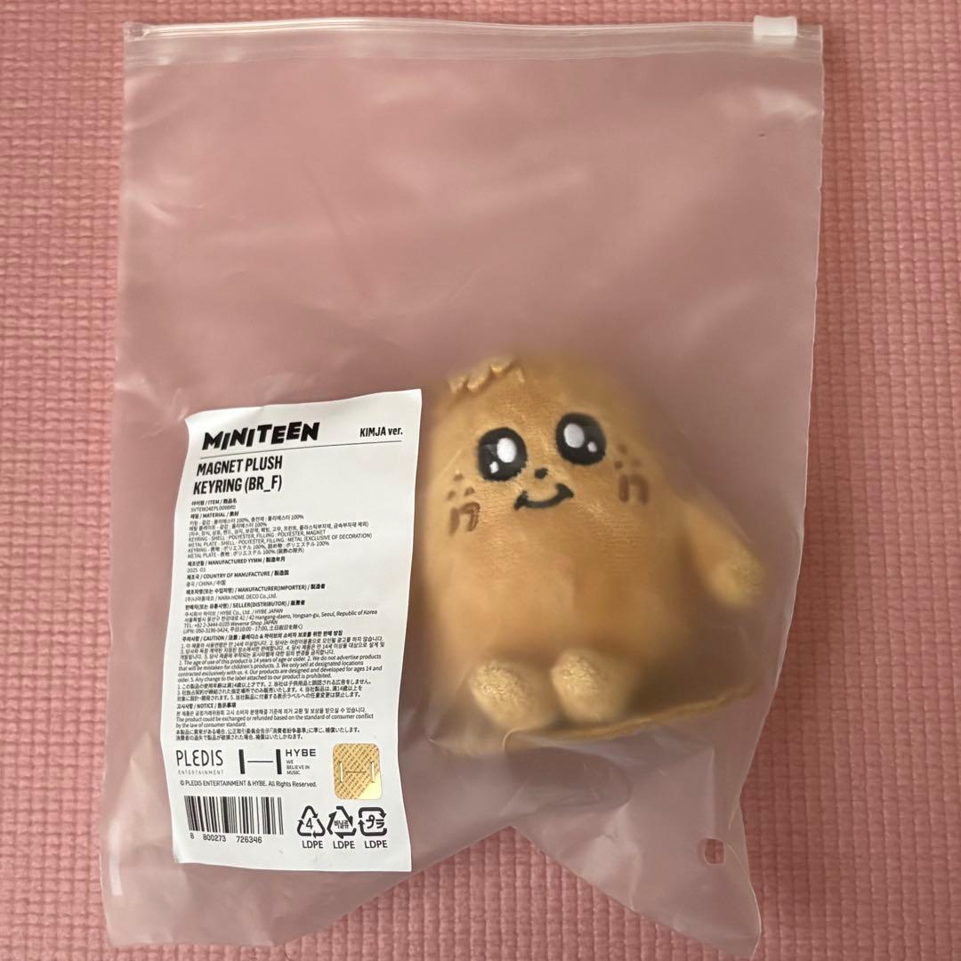 SEVENTEEN MINITEEN キムジャ マグネットプラッシュキーホルダー