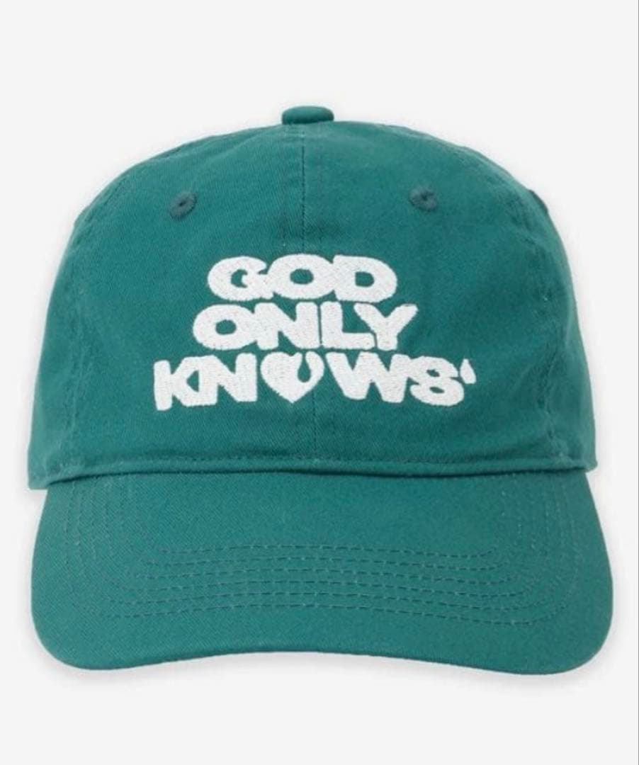 【お値下げしました‼️ 】 GOD ONLY KNOWS キャップ　岩田剛典 岩田剛典 GODONLYNOWS ロゴキャップ グリーン 岩田剛典 GODONLYNOWS