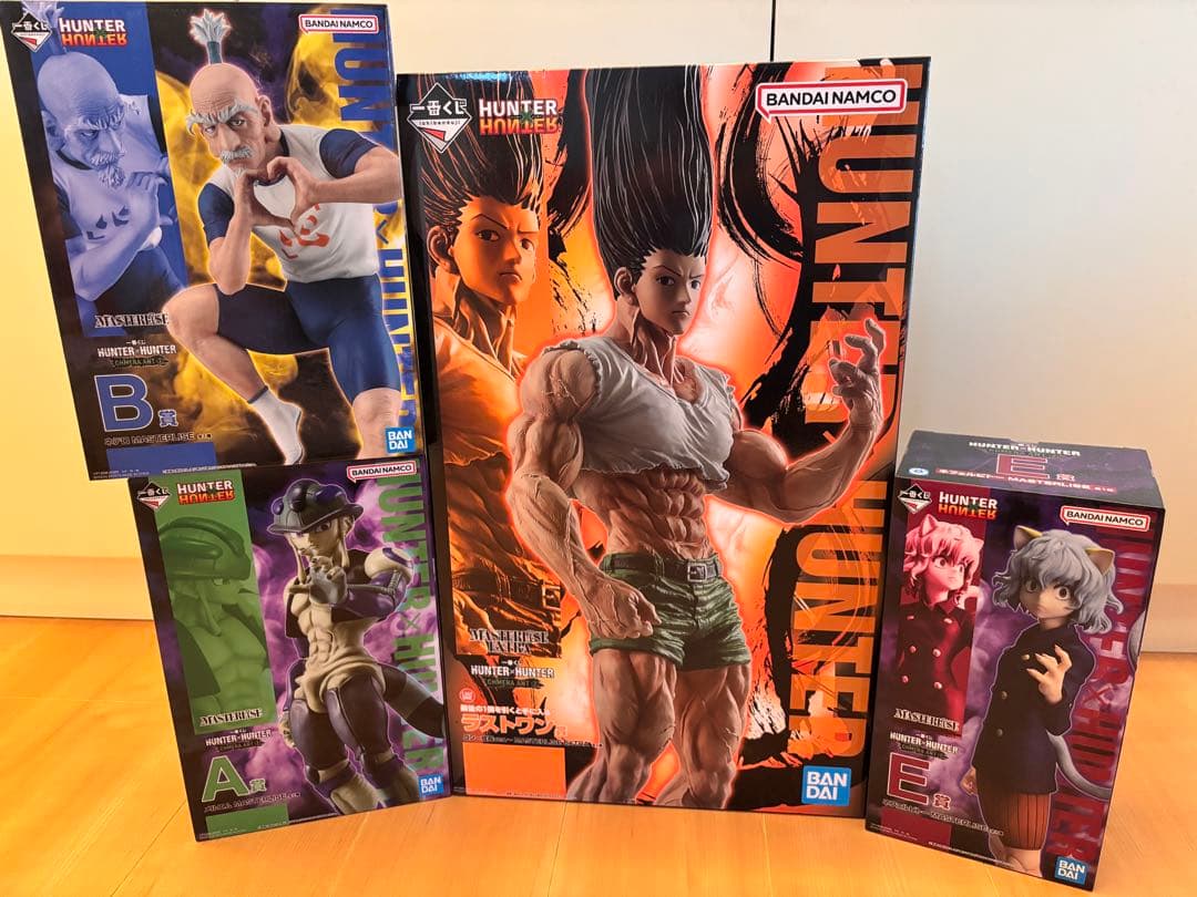 ハンターハンター 一番くじ キメラアント編フィギュア 4点セット　ラストワン ハンター×ハンター』キメラアント編一番くじの全ラインナップ公開