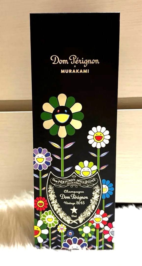 ドンペリニョン シャンパン 村上隆 空箱 限定完売品【空瓶空箱】ドンペリ×村上隆コラボ ① - メルカリ
