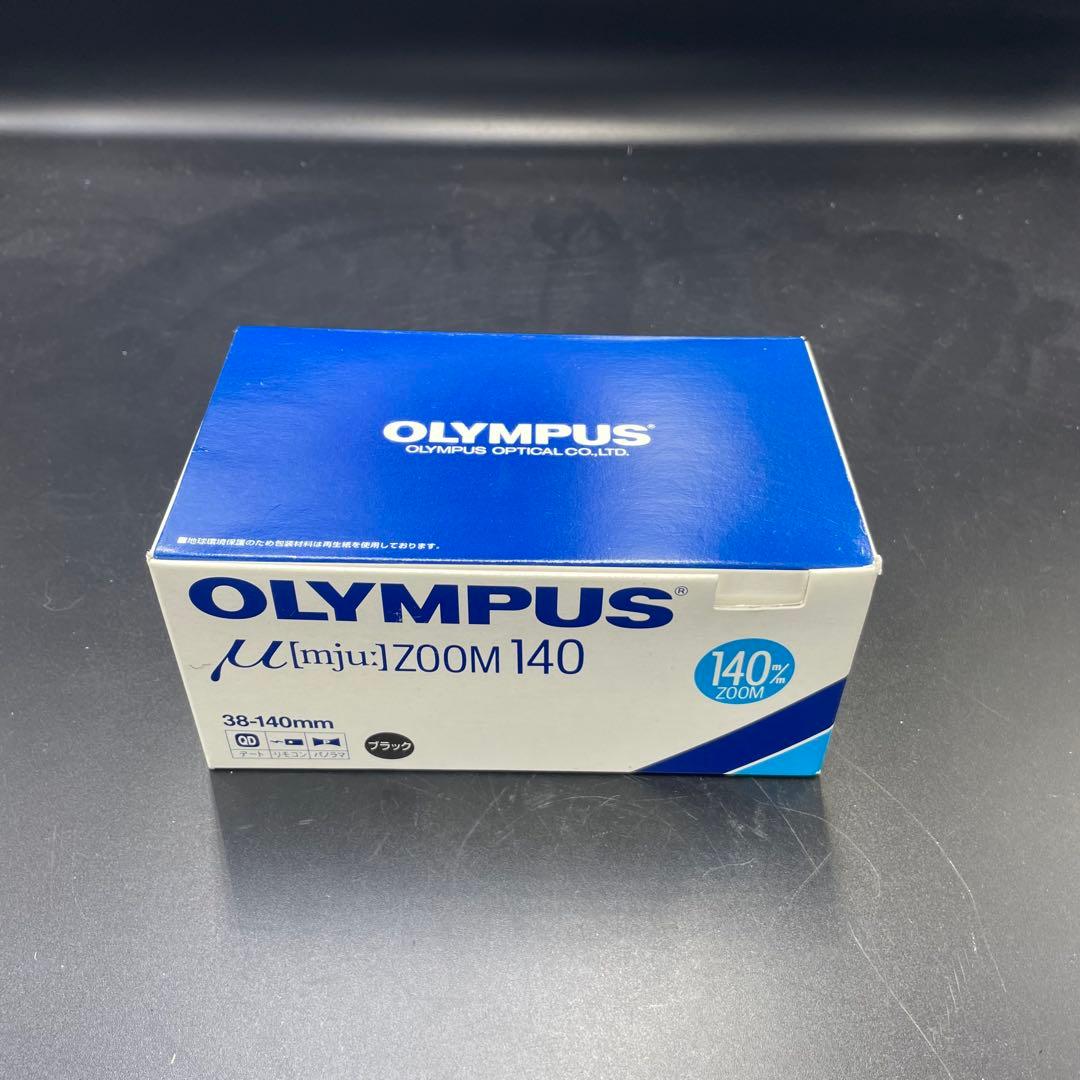 OLYMPUS μ[mju:] ZOOM 140 ブラック フィルムカメラ Olympus MJU Zoom 140 - Analogue Amsterdam – Analogue Shop