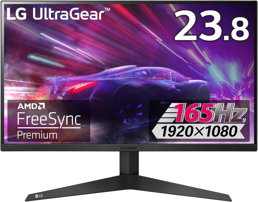 LG ゲーミングモニター UltraGear 24GQ50F-B 23.8インチ 24