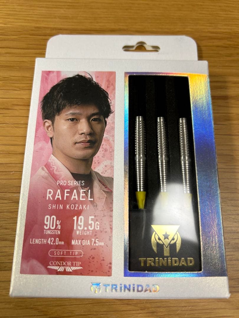 ダーツ　小崎心選手モデル　ラファエル コンドルアックス120 スモール全サイズ バレル【トリニダード】ラファエル 小崎心モデル スティール｜ダーツ