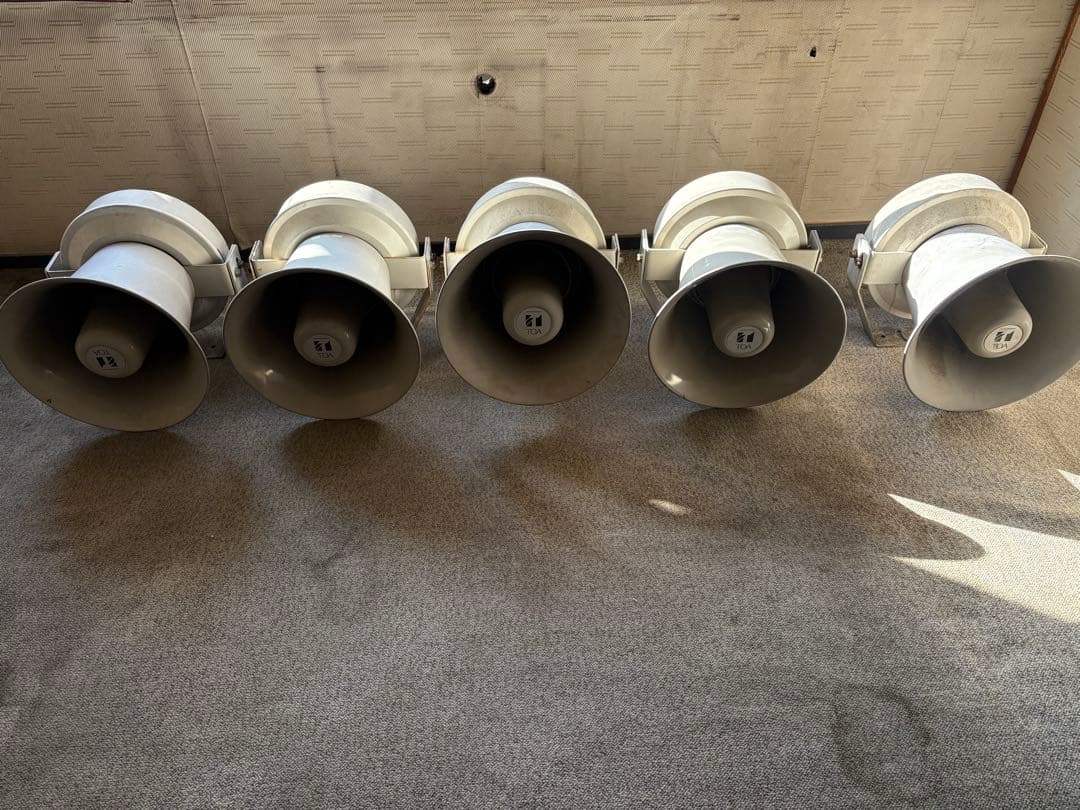 TOAスピーカー　70W 5個セット 車載用ホーンスピーカー 5W (SC-705A) | TOA株式会社