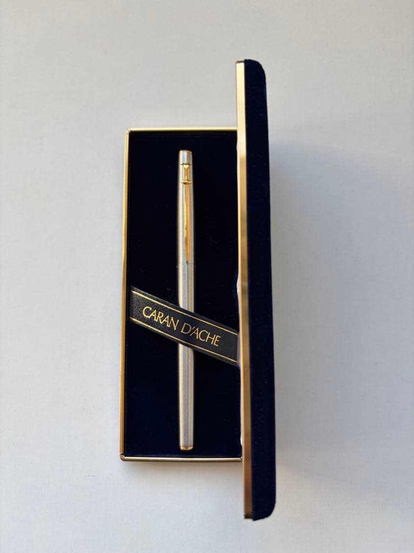 CARAN D'ACHE カランダッシュ イノックス 14K 万年筆【ケース付】 CARAN D'ACHE カランダッシュ イノックス 14K 万年筆ケース付