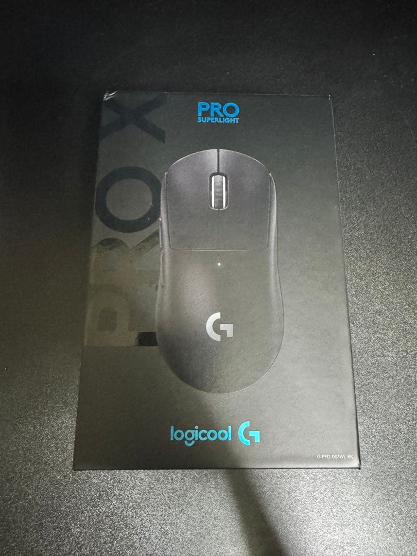 【新品未開封】logicool gprox superlight Logitech G PRO X Superlight Wireless Gaming Mouse 16K DPI Sensor