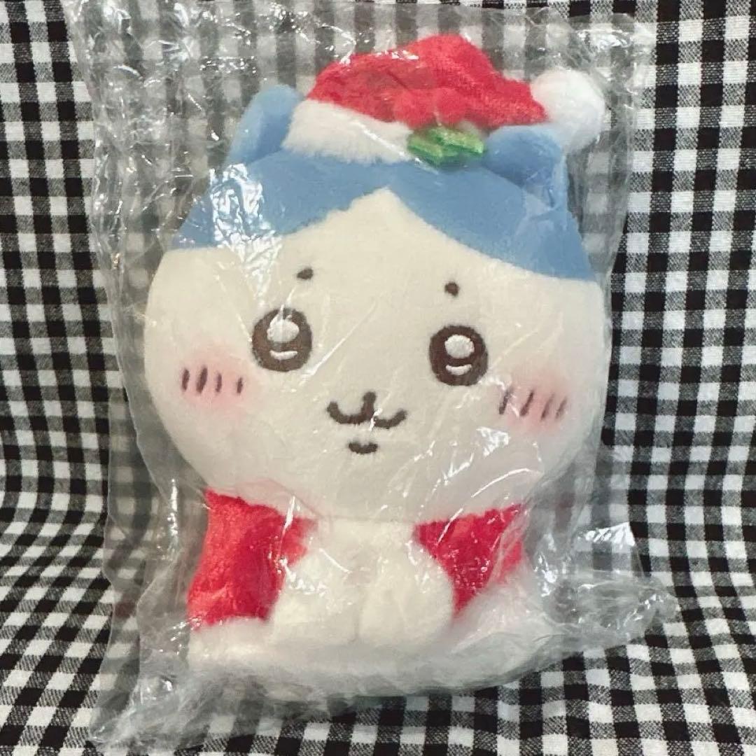 【お顔厳選】ちいかわ　ハチワレ　サンタさんだ！　持ちますマスコット 41K0Sc+u3NL._AC_UF350,
