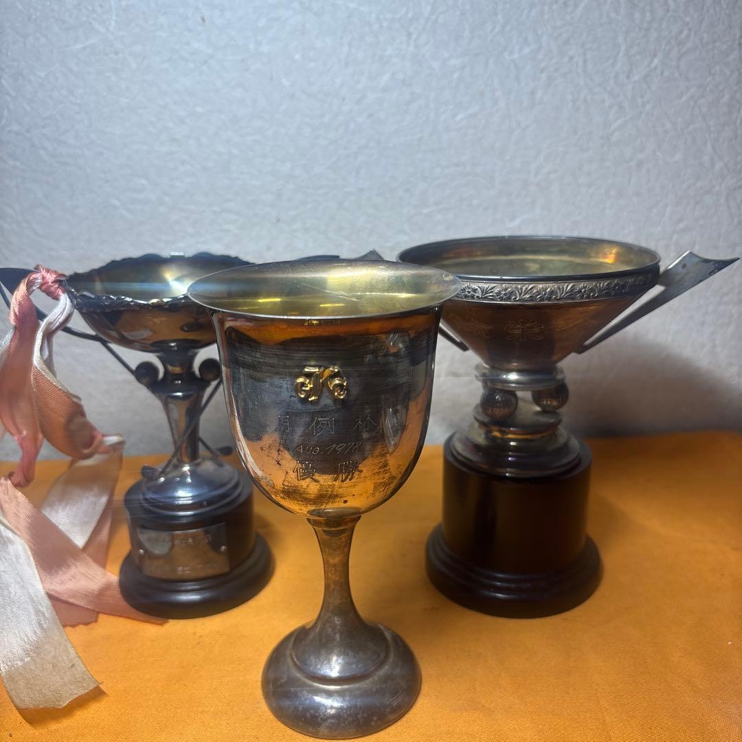 霹靂一線様 專用 銀製　優勝カップ 杯 313g 銀製SILVER 刻印有り 霹靂一線様 專用 銀製 優勝カップ 杯 313g 銀製SILVER 刻印有り 優勝