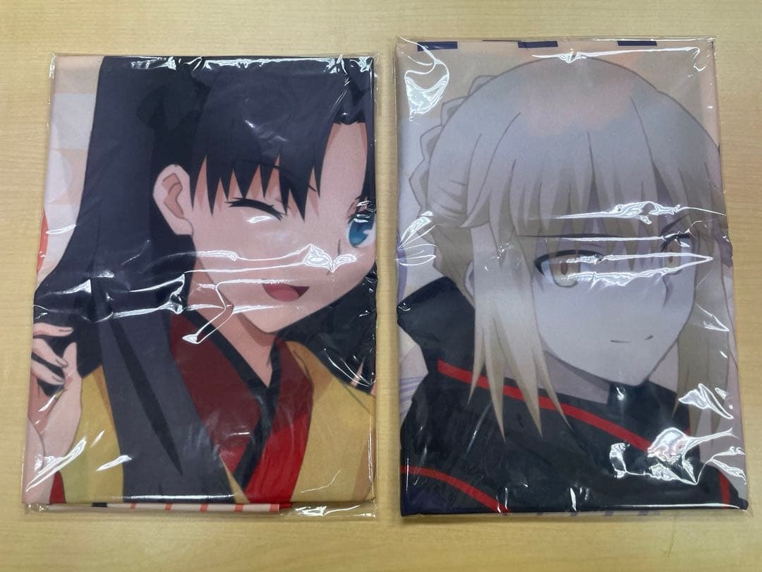 セイバーオルタ・遠坂凛　のぼり　Fate×すき家 コラボ