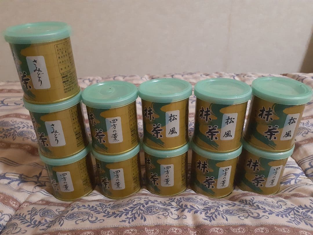 山政小山園　四方の薫6缶　さみどり2缶　松風3缶　30g 抹茶】四方の薫（よものかおり） – 山政小山園 【公式】オンラインショップ