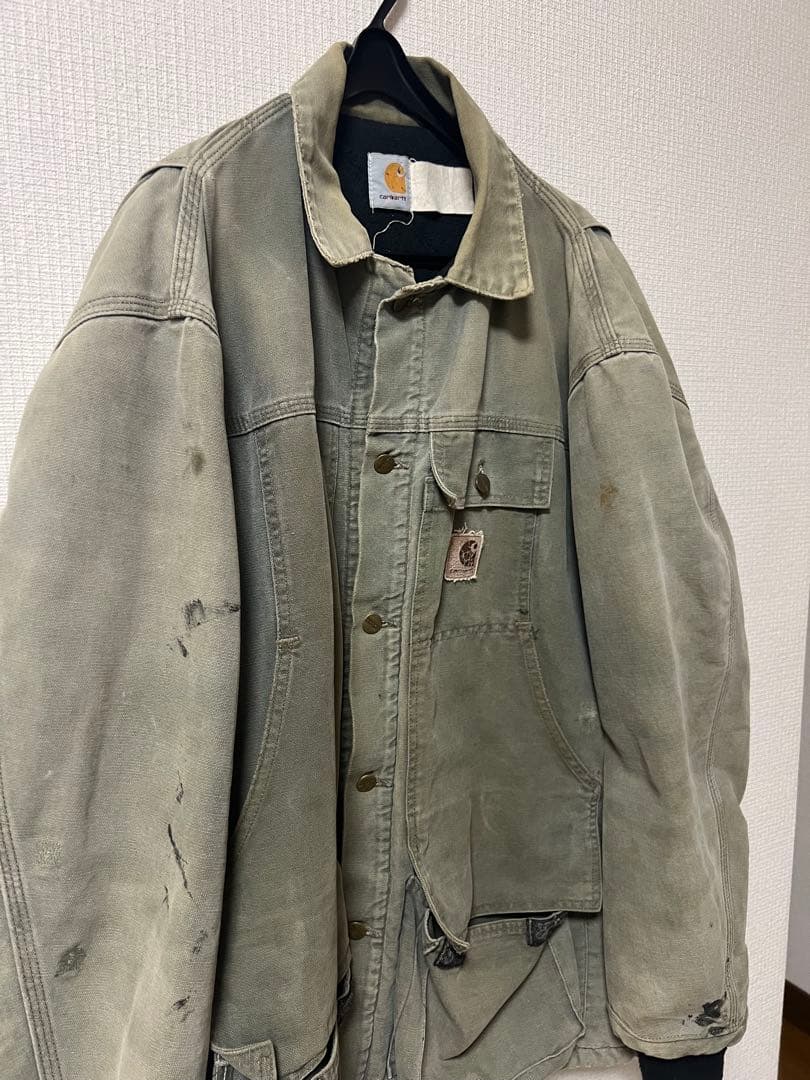 Carhartt カーハート トラディショナルコート　モスグリーン　星タグ