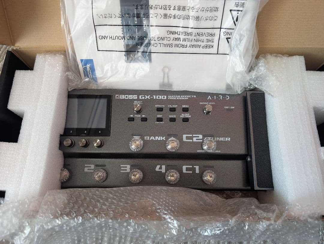 BOSS GX-100 スイッチカバー付き BOSS GX-100 ボス 【 イオンモール