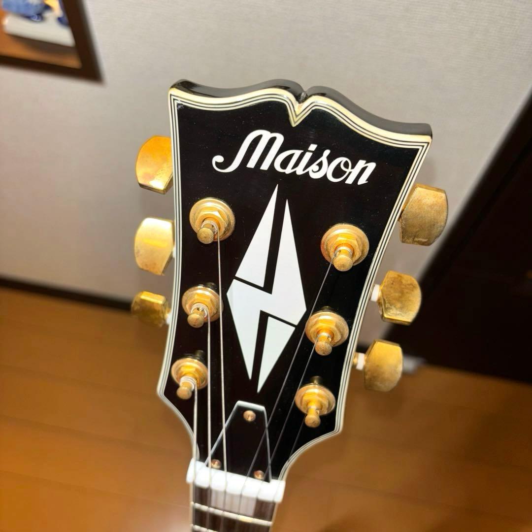 Maison メイソン エレキギター レスポールタイプ ゴールドパーツ