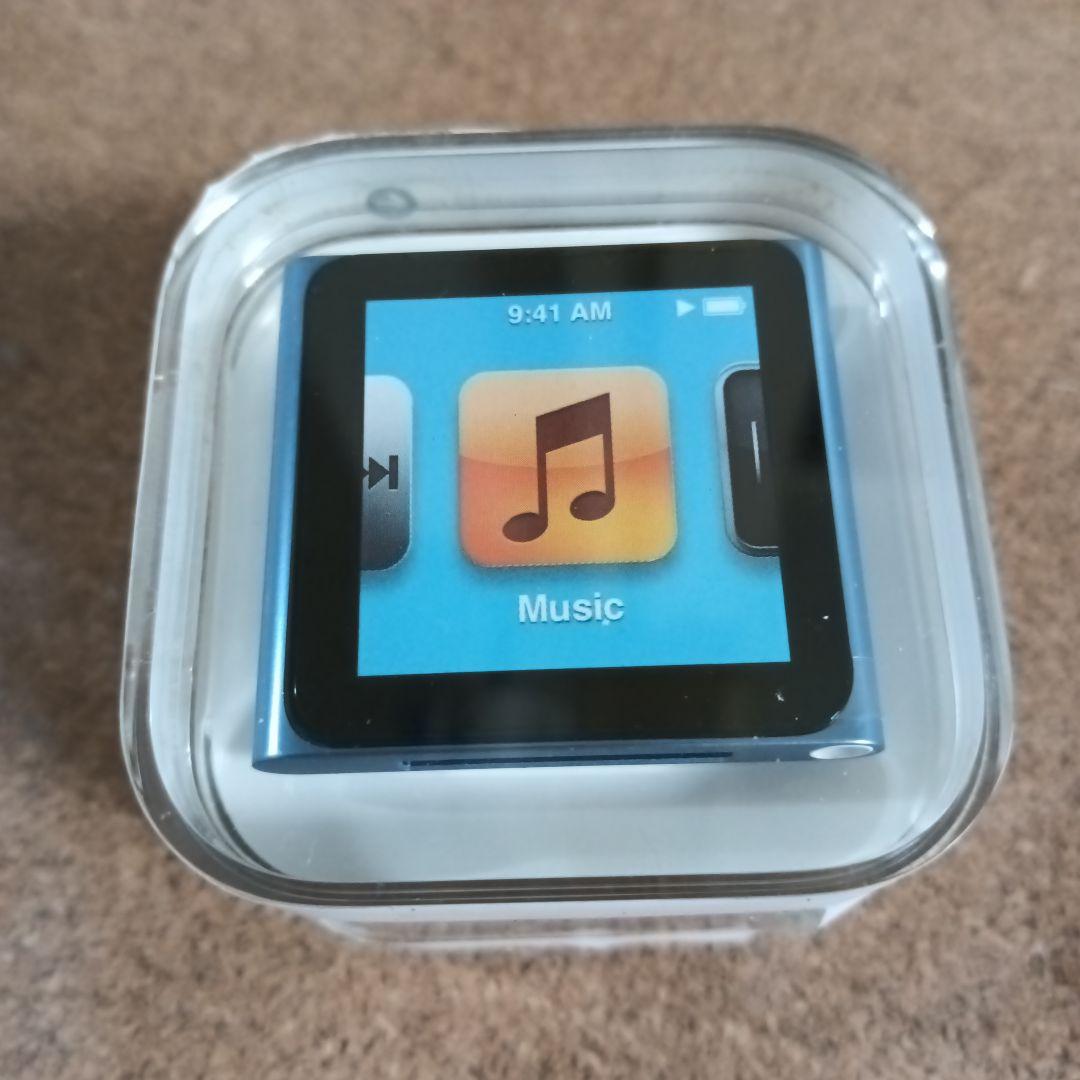 【新品・未開封】iPod nano 8GB blue 第6世代 Apple iPod nano 6th Generation 8GB Product Blue MC689LL/A A1366