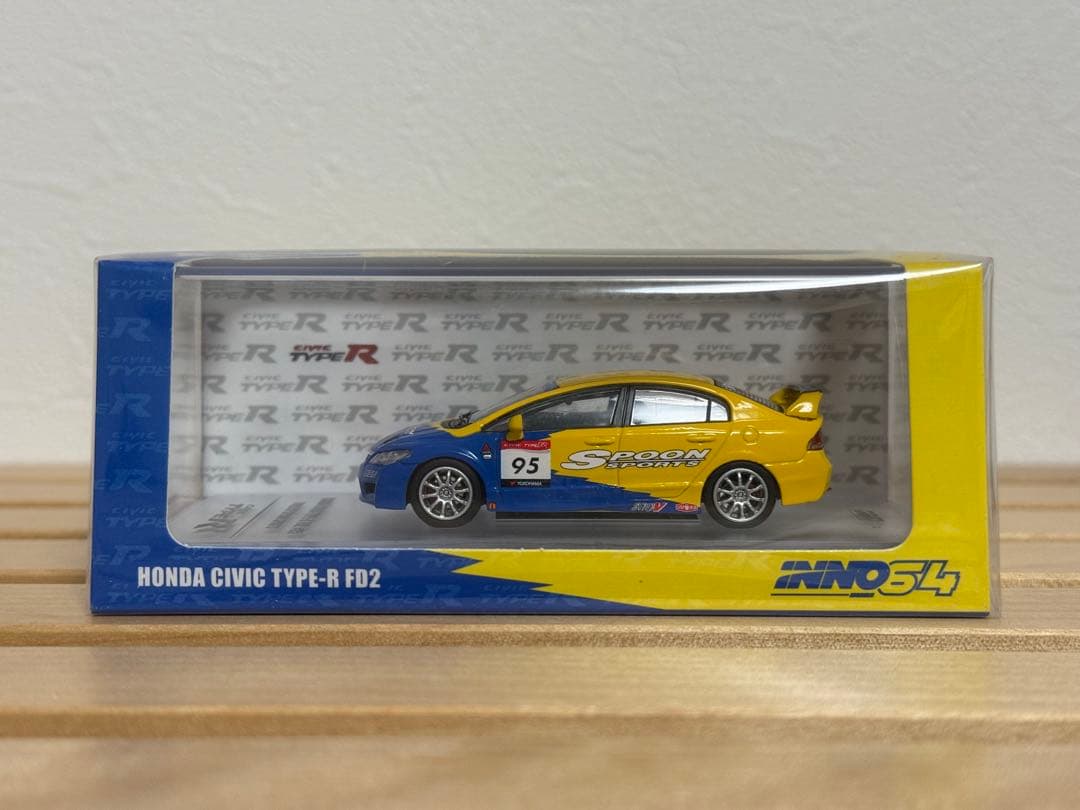 ミニカー INNO64 1/64 Honda Civic Type-R FD2 SPOON