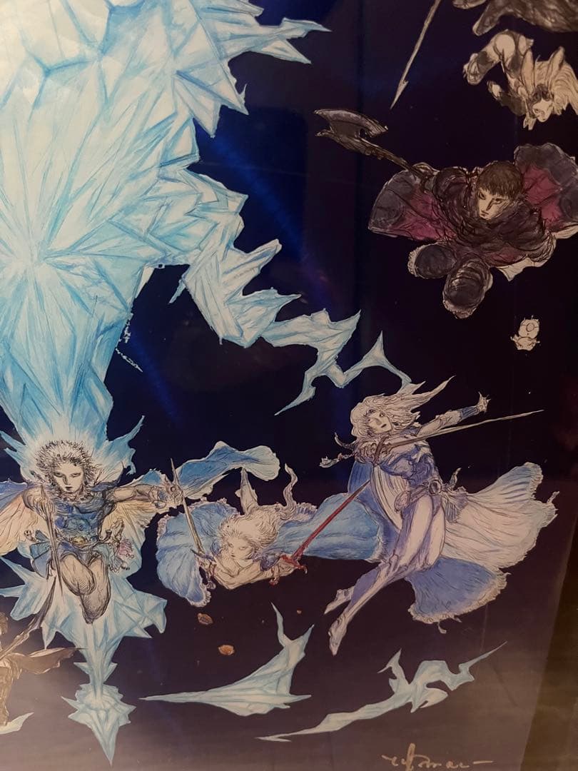 【FF25周年記念作品】 HEROS L 天野喜孝先生セミオーダー品