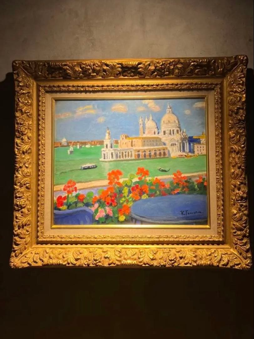 田村孝之介　文化功労者芸術院会員 肉筆油彩画【風景画】 田村孝之介 文化功労者芸術院会員 肉筆油彩画【風景画】 田村孝之