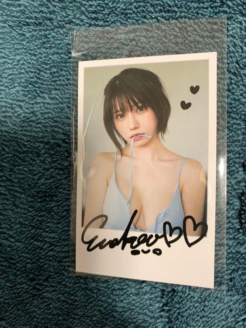 えなこ エピローグ 特典 サイン入りチェキ風カードB