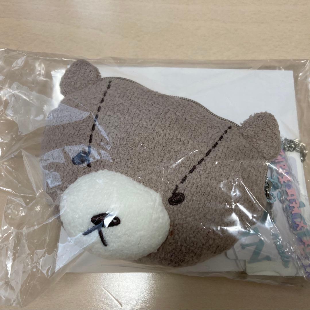 BTS ジン ジェラートピケ JIN'S BEAR POUCH CHARM Gelato Pique Meets Jin Merch 🩷 📌 Jin's Bear Pouch Charm - Php
