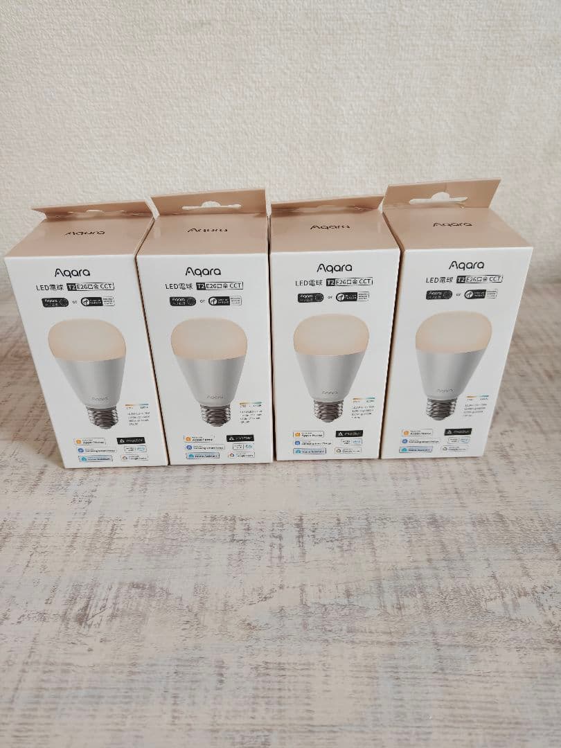 【4個セット】Aqara LED 電球 T2 E26口金 CCT 4個セット】Aqara LED 電球 T2 E26口金 CCT Amazon | Aqara LED 電球 T2