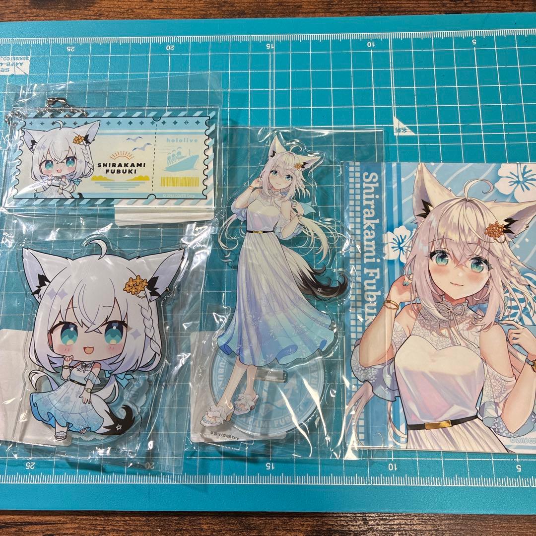 ホロライブ DMMくじ 白上フブキ セット 白神 ふぶき 吹雪 - メルカリ
