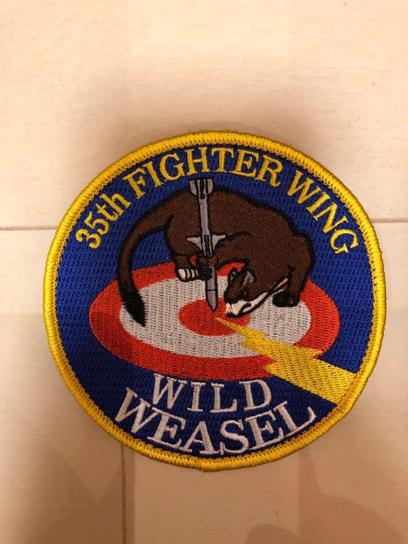 米空軍 三沢基地 35FW ワイルドウィーゼル パッチ 三沢基地航空祭 数量
