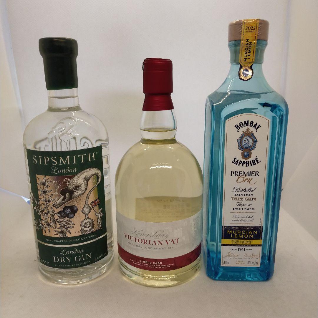 未開栓　プレミアクラス　ロンドン　ドライ・ジン　三本セット 未開栓 プレミアクラス ロンドン ドライ・ジン 三本セット