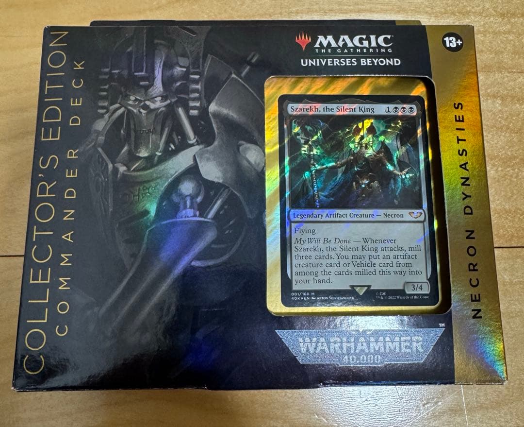 MTG 統率者デッキ ネクロン王朝 Collector's Edition ウォーハンマー統率者デッキ ネクロン王朝Collector's Edition MTG