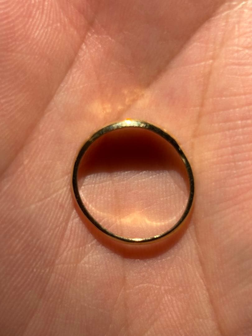 ヴィンテージシグネットリング　　10kGF9号 破格！