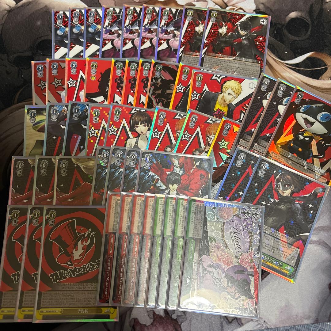 ヴァイス　ペルソナ5 デッキ ヴァイスシュヴァルツ ペルソナ5 風扉 デッキ ヴァイスシュヴァルツ