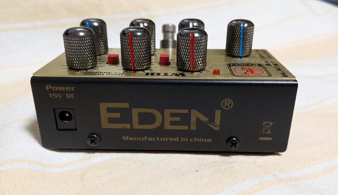 EDEN WTDI ベース用プリアンプ