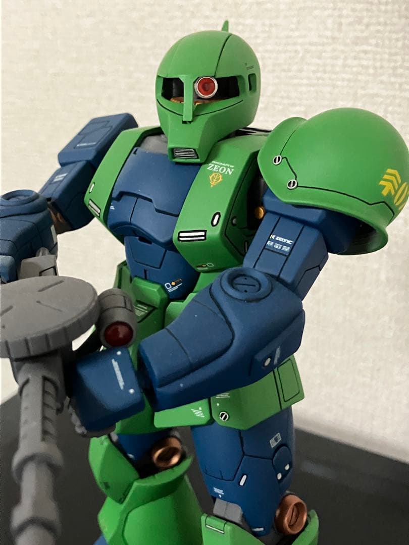 MG旧ザク　塗装済完成品 MG旧ザク 改造・全塗装 | ガンプラの時間です。