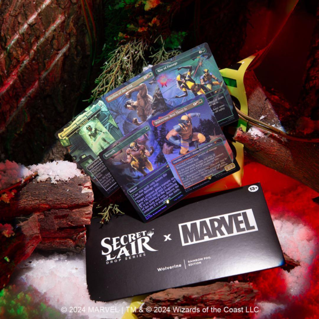 MTG マーベル SL Wolverine Rainbow-Foil