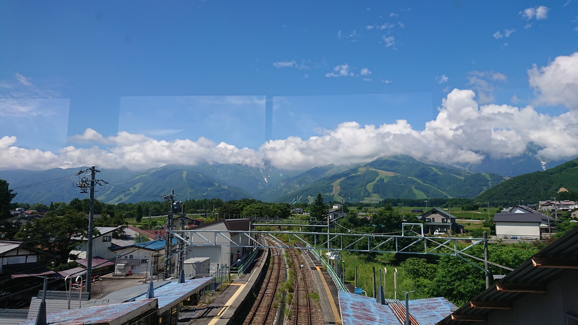 大糸線 信濃森上駅: のび部屋